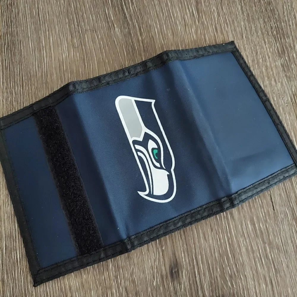 Seattle Seahawks Nylon Trifold Wallet